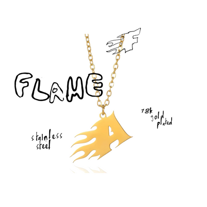 "Flame" Initials