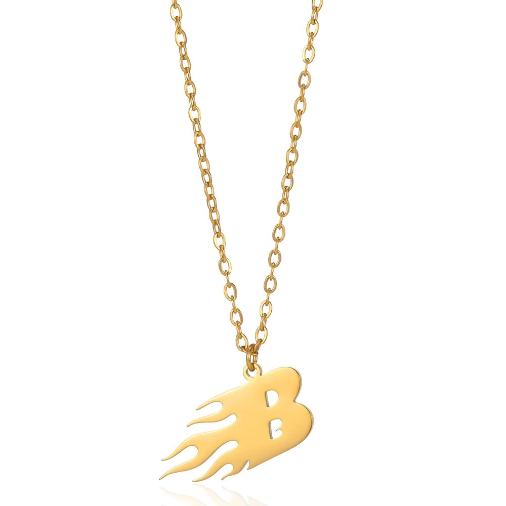 "Flame" Initials