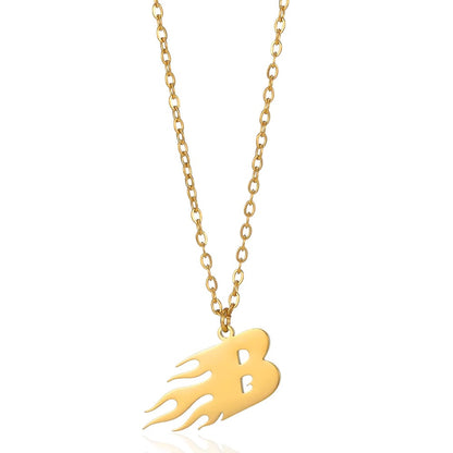 "Flame" Initials