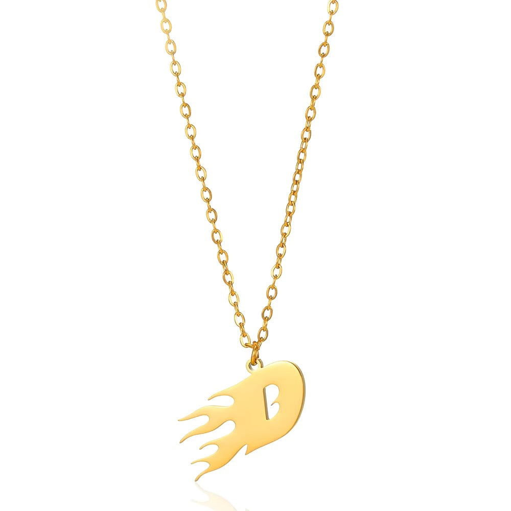 "Flame" Initials