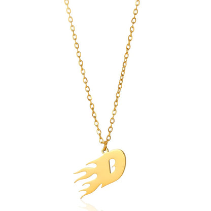 "Flame" Initials