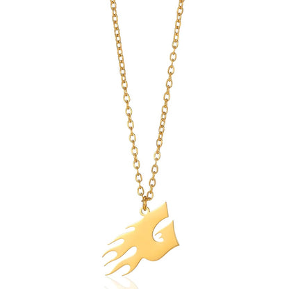 "Flame" Initials
