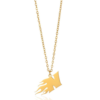 "Flame" Initials