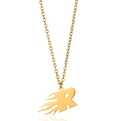 "Flame" Initials