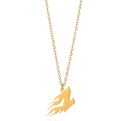 "Flame" Initials